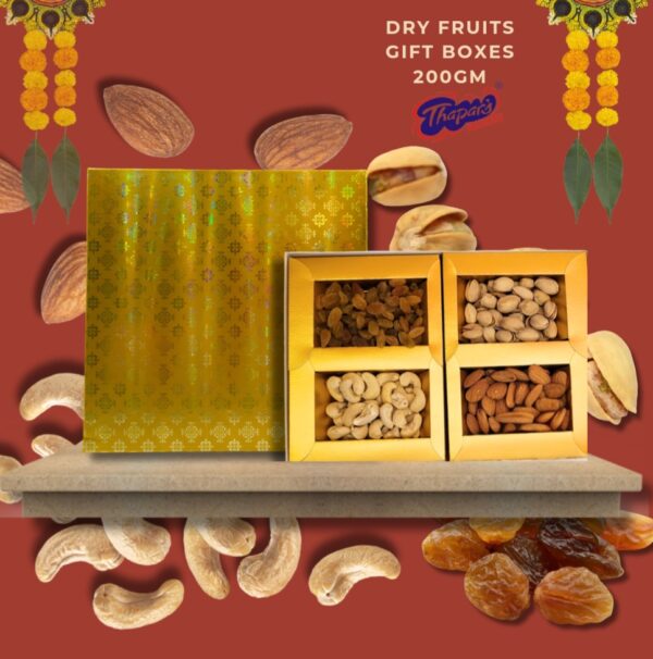 Dry fruits gift box